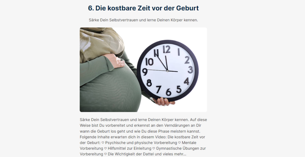 6. Die kostbare Zeit vor der Geburt UmmahMind