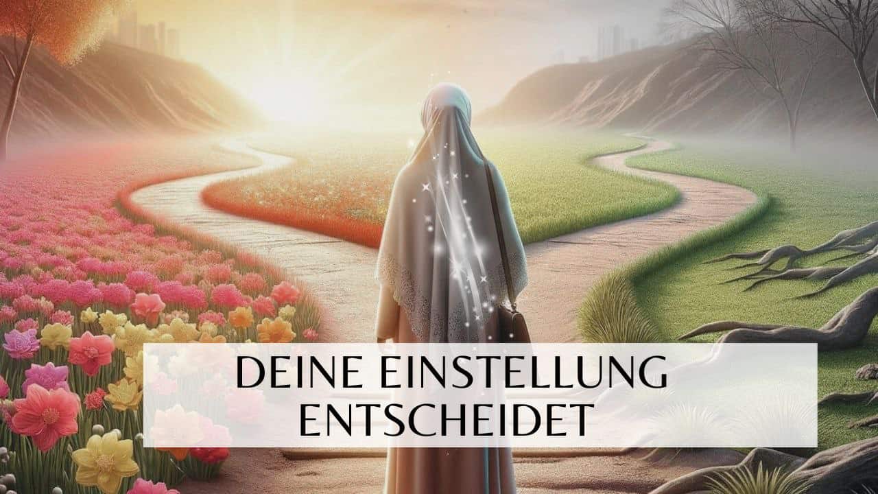 Deine Einstellung entscheidet