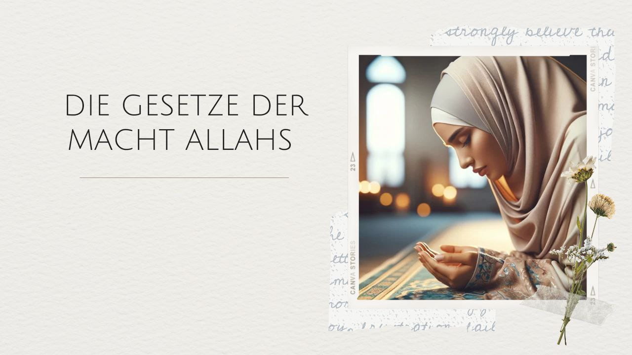 Die Gesetze der Macht Allahs