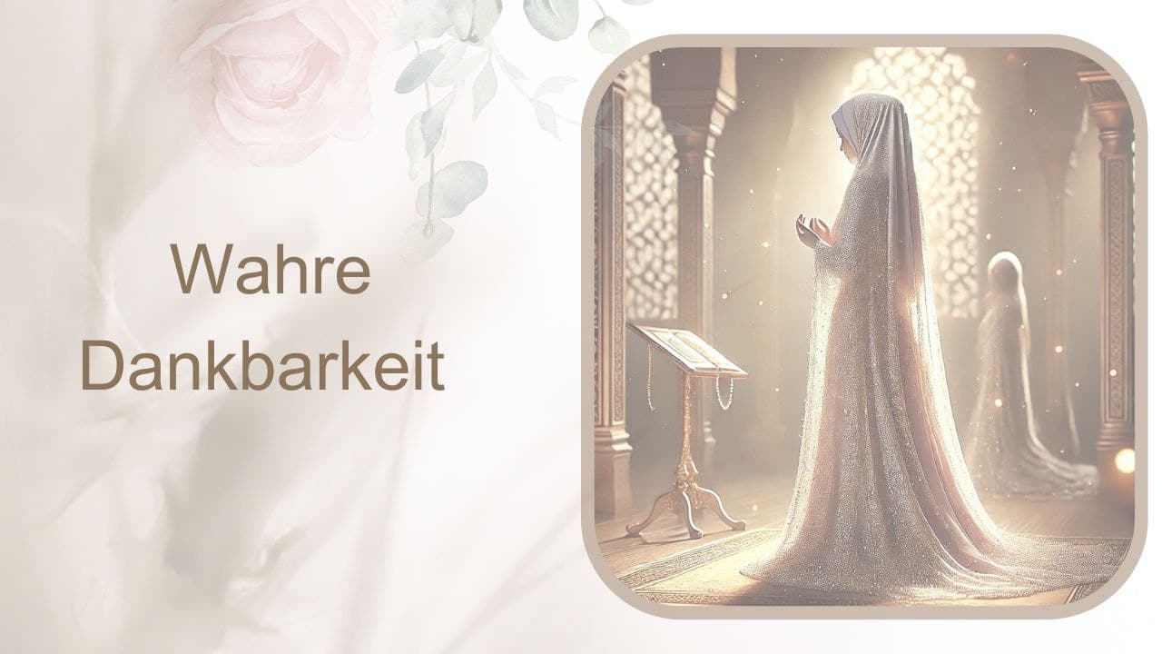 Wahre Dankbarkeit