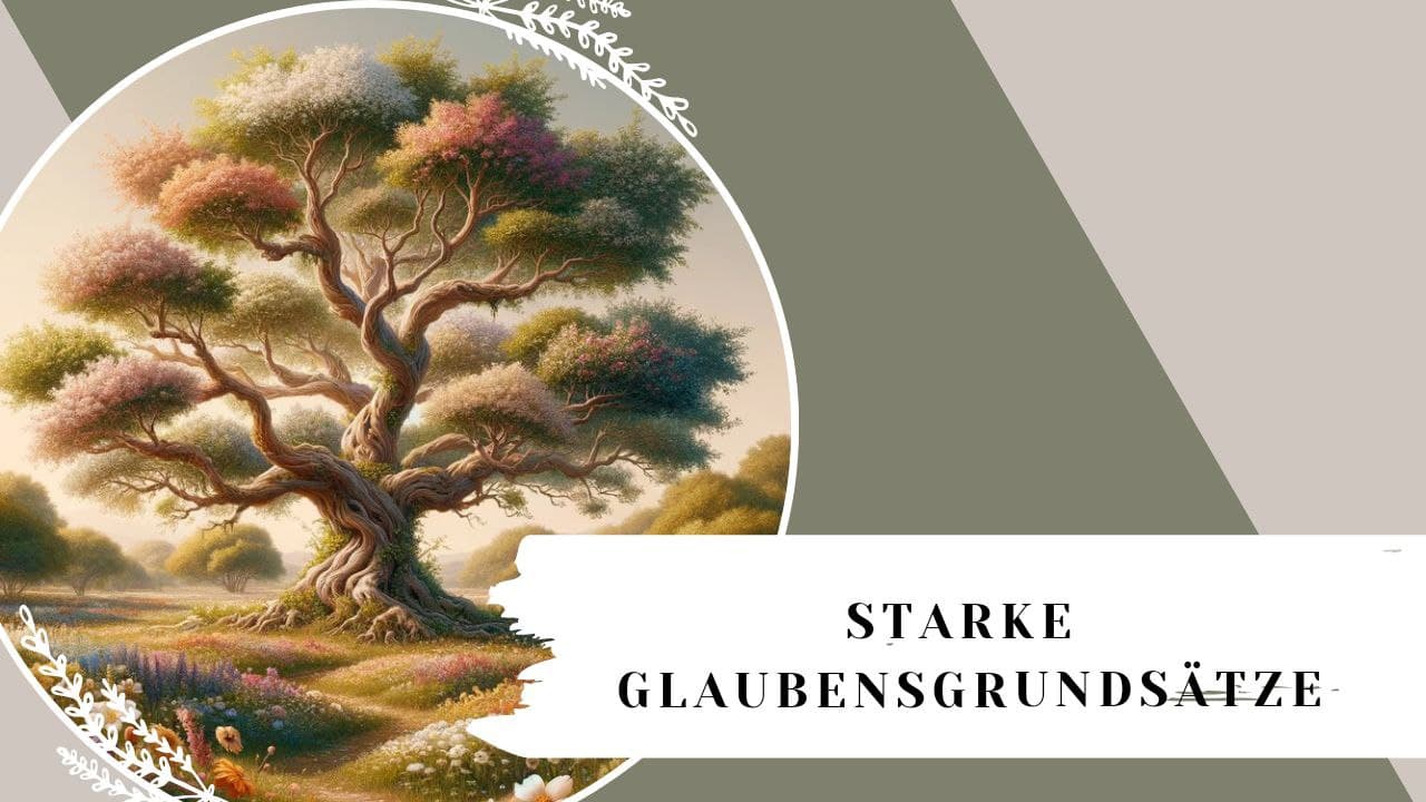 Starke Glaubensgrundsätze