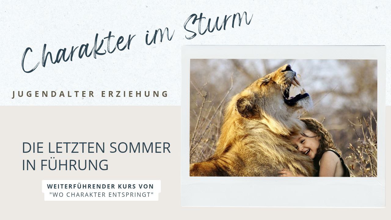 Charakter im Sturm – Die letzten Sommer in Führung