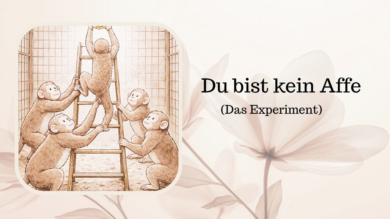 Du bist kein Affe