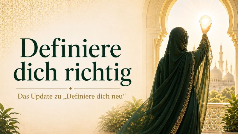 Definiere dich richtig